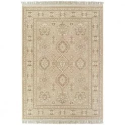 Rochford Beige 8 ft. x 10 ft. Oriental Medallion Area Rug by BALTA
