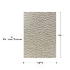 Marshall Beige 8 ft. x 10 ft. Chevron Indoor/Outdoor Area Rug by BALTA 13 Marshall Beige 8 ft. x 10 ft. Chevron Indoor/Outdoor Area Rug by BALTA -Cheap BALTA || Norsk Store beige balta area rugs 3011477 76 1000