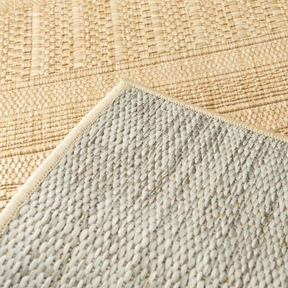 Jarrett Beige 8 ft. x 10 ft. Flatweave Indoor/Outdoor Area Rug by BALTA 5 Jarrett Beige 8 ft. x 10 ft. Flatweave Indoor/Outdoor Area Rug by BALTA - Image 3