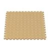 Multi-Purpose 18.3 in. x 18.3 in. Beige PVC Garage Flooring Tile with Raised Coin Pattern (6-Pieces) by Norsk