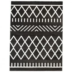 Arman Black 8 ft. x 10 ft. Area Rug by BALTA