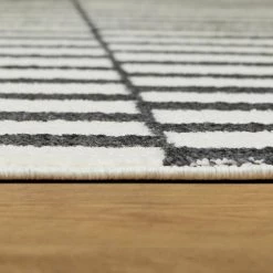 Dewey Striped Black 5 ft. x 7 ft. Area Rug by BALTA 12 Dewey Striped Black 5 ft. x 7 ft. Area Rug by BALTA -Cheap BALTA || Norsk Store black balta area rugs 3007069 1f 1000