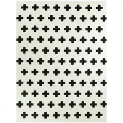 Super Soft Plus Black 4 ft. x 6 ft. Area Rug by BALTA