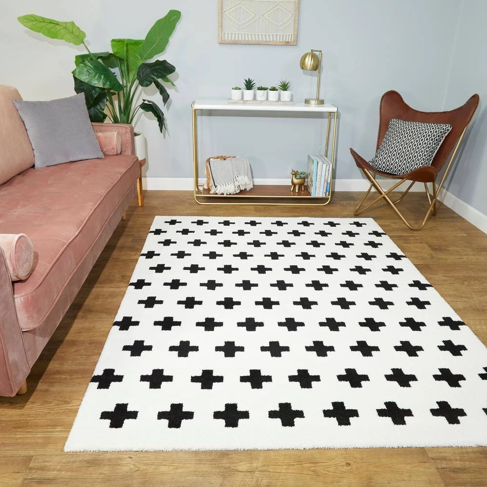 Super Soft Plus Black 4 ft. x 6 ft. Area Rug by BALTA 4 Super Soft Plus Black 4 ft. x 6 ft. Area Rug by BALTA - Image 2