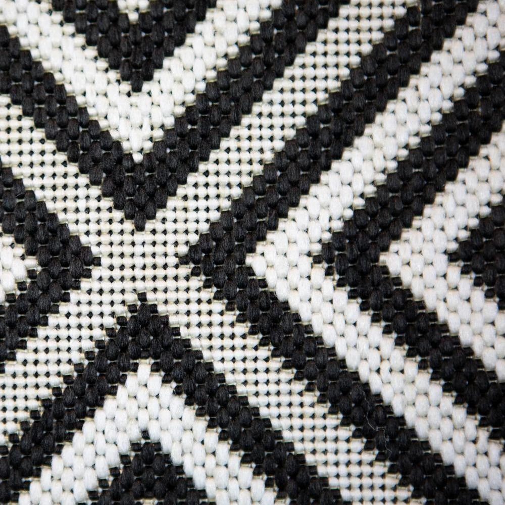 Amador Black 8 ft. x 10 ft. Indoor/Outdoor Area Rug by BALTA 8 Amador Black 8 ft. x 10 ft. Indoor/Outdoor Area Rug by BALTA - Image 6