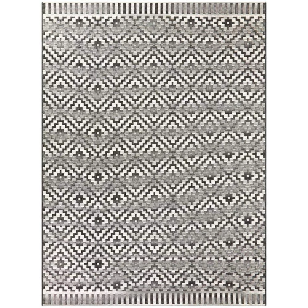 Desta Black 8 ft. x 10 ft. Indoor/Outdoor Area Rug by BALTA 3 Desta Black 8 ft. x 10 ft. Indoor/Outdoor Area Rug by BALTA