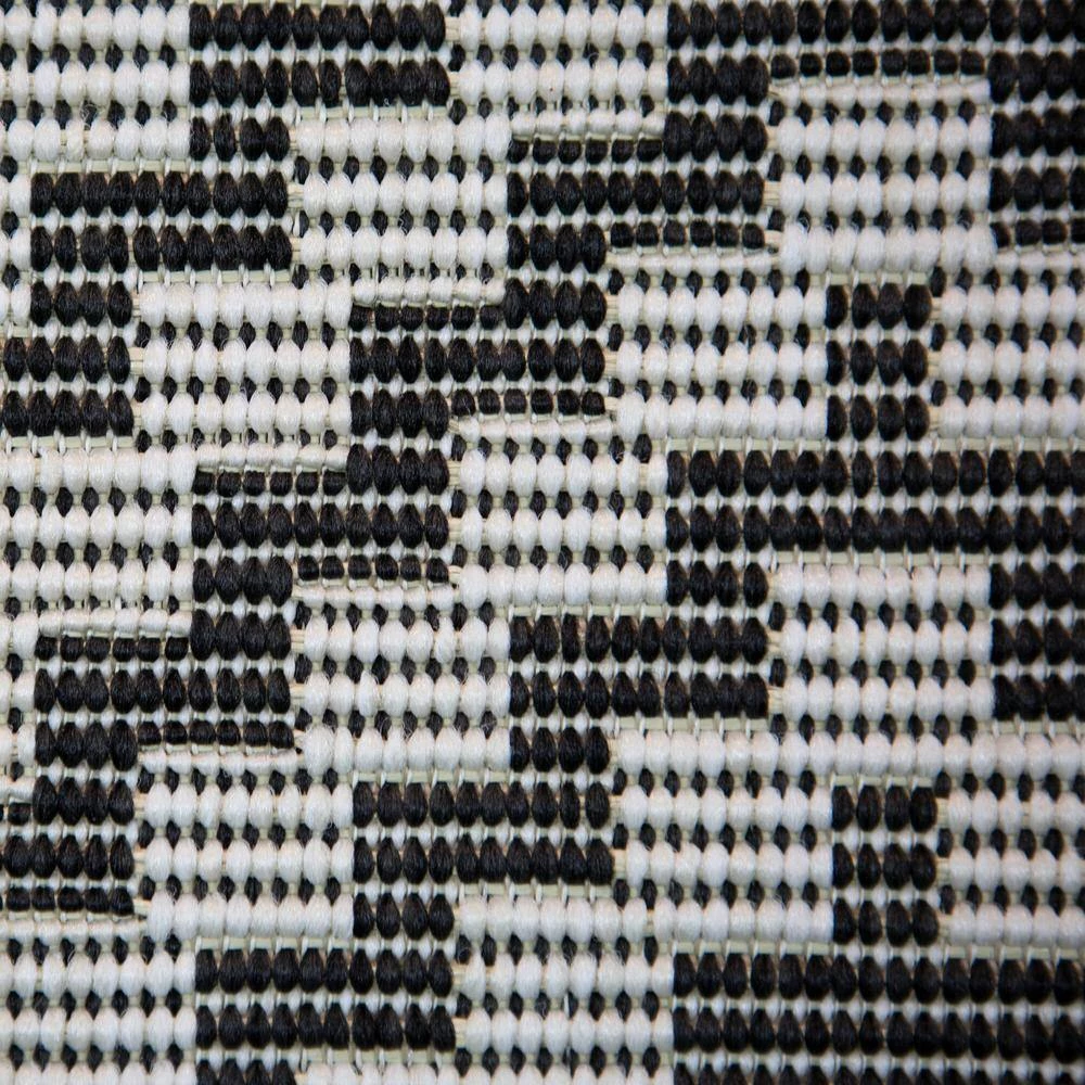 Desta Black 8 ft. x 10 ft. Indoor/Outdoor Area Rug by BALTA 5 Desta Black 8 ft. x 10 ft. Indoor/Outdoor Area Rug by BALTA - Image 3