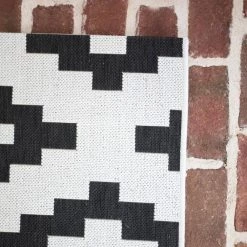 Elio Black 5 ft. x 7 ft. Indoor/Outdoor Area Rug by BALTA -Cheap BALTA || Norsk Store black balta outdoor rugs 3003595 4f 1000