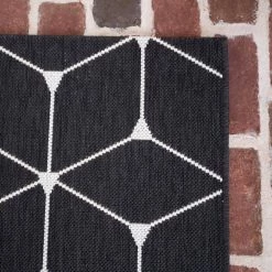 Macsen Black 5 ft. x 7 ft. Indoor/Outdoor Area Rug by BALTA -Cheap BALTA || Norsk Store black balta outdoor rugs 3003601 4f 1000