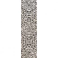 Aurelia Black 2 ft. x 7 ft. Indoor/Outdoor Runner Rug by BALTA