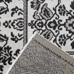 Aurelia Black 2 ft. x 7 ft. Indoor/Outdoor Runner Rug by BALTA -Cheap BALTA || Norsk Store black balta outdoor rugs 3003633 c3 1000