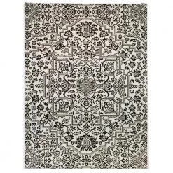 Aurelia Black 8 ft. x 10 ft. Indoor/Outdoor Area Rug by BALTA