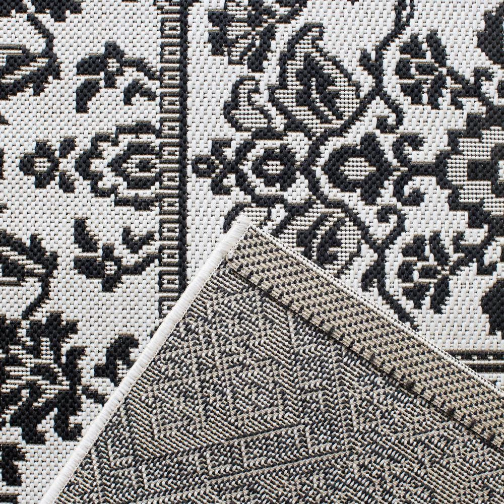 Aurelia Black 8 ft. x 10 ft. Indoor/Outdoor Area Rug by BALTA 5 Aurelia Black 8 ft. x 10 ft. Indoor/Outdoor Area Rug by BALTA - Image 3