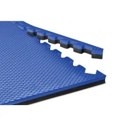 Black/Blue 24 in. x 24 in. x 0.79 in. Foam Interlocking Reversible Floor Mat (4-Pack) by Norsk -Cheap BALTA || Norsk Store black blue norsk gym floor tiles 240179 1d 1000