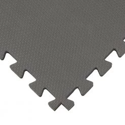 Black/Gray 24 in. x 24 in. EVA Foam Sport Multi-Purpose Reversible Interlocking Tiles (112 sq. ft. - 28 tiles) by Norsk -Cheap BALTA || Norsk Store black gray norsk gym floor tiles 240251 7 40 1000