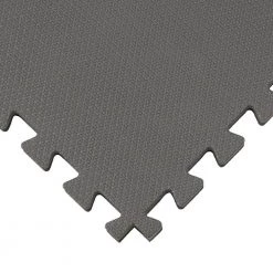 Reversible Multi-Purpose 24 in. x 24 in. x .51 in. Interlocking Black/Gray Foam Flooring Recyclamat (4-Pieces) by Norsk -Cheap BALTA || Norsk Store black gray norsk gym floor tiles 240251 a0 1000