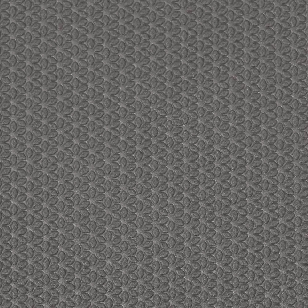 Reversible Multi-Purpose 24 in. x 24 in. x .75 in. Interlocking Black/Gray Foam Flooring Recyclamat (4-Pieces) by Norsk 6 Reversible Multi-Purpose 24 in. x 24 in. x .75 in. Interlocking Black/Gray Foam Flooring Recyclamat (4-Pieces) by Norsk - Image 4