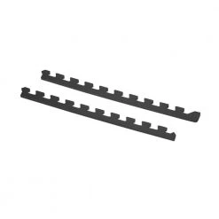 Black 24 in. x 24 in. EVA Foam Non-Toxic Solid Color Interlocking Tiles (168 sq. ft. - 42 tiles) by Norsk -Cheap BALTA || Norsk Store black norsk gym floor tiles 240447 7 1d 1000