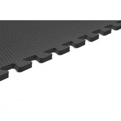 Black 24 in. x 24 in. EVA Foam Non-Toxic Solid Color Interlocking Tiles (216 sq. ft. - 54 tiles) by Norsk -Cheap BALTA || Norsk Store black norsk gym floor tiles 240447 9 40 1000