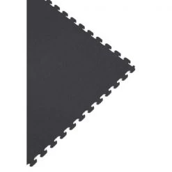 Rhino-Tec 18.3 in. x 18.3 in. Black PVC Sport and Gym Flooring Tile (6-Pieces) by Norsk -Cheap BALTA || Norsk Store black norsk gym floor tiles nsmprt6blk 40 1000