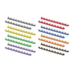 Black/Rainbow 24 in. x 24 in. x 0.51 in. Foam Interlocking Reversible Floor Mat (6-Pack) by Norsk -Cheap BALTA || Norsk Store black rainbow norsk gym floor tiles 240751 77 1000