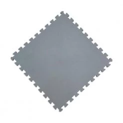 Shock Absorbent 25.2 in. x 25.2 in. x 0.70 in. Gym Tiles - Black/White Fleck (4-Pack) by Norsk -Cheap BALTA || Norsk Store black white fleck norsk gym floor tiles 304270 1f 1000