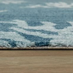 Caistor Blue 5 ft. x 7 ft. Coastal Coral Print Area Rug by BALTA -Cheap BALTA || Norsk Store blue balta area rugs 3008267 1f 1000