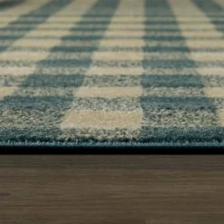 Rogers Blue 8 ft. x 10 ft. Gingham Area Rug by BALTA -Cheap BALTA || Norsk Store blue balta area rugs 3008325 1f 1000