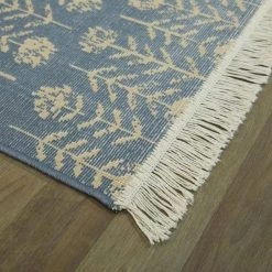 Cesar Blue 5 ft. 3 in. x 7 ft. Floral Area Rug by BALTA -Cheap BALTA || Norsk Store blue balta area rugs 3095417 4f 1000