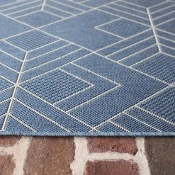 Dariya Blue 8 ft. x 10 ft. Indoor/Outdoor Area Rug by BALTA 12 Dariya Blue 8 ft. x 10 ft. Indoor/Outdoor Area Rug by BALTA -Cheap BALTA || Norsk Store blue balta outdoor rugs 3003611 1f 1000