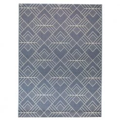Dariya Blue 8 ft. x 10 ft. Indoor/Outdoor Area Rug by BALTA