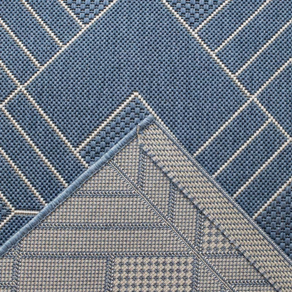 Dariya Blue 8 ft. x 10 ft. Indoor/Outdoor Area Rug by BALTA 5 Dariya Blue 8 ft. x 10 ft. Indoor/Outdoor Area Rug by BALTA - Image 3