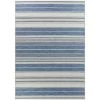 Alexie Blue 8 ft. x 10 ft. Stripe Indoor/Outdoor Area Rug by BALTA -Cheap BALTA || Norsk Store blue balta outdoor rugs 3011333 64 1000