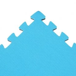 Blue/Black 24 in. x 24 in. EVA Foam Multi-Purpose Reversible Interlocking Tile (40-Tile) by Norsk -Cheap BALTA || Norsk Store blue black norsk gym floor tiles 240175 10 1d 1000