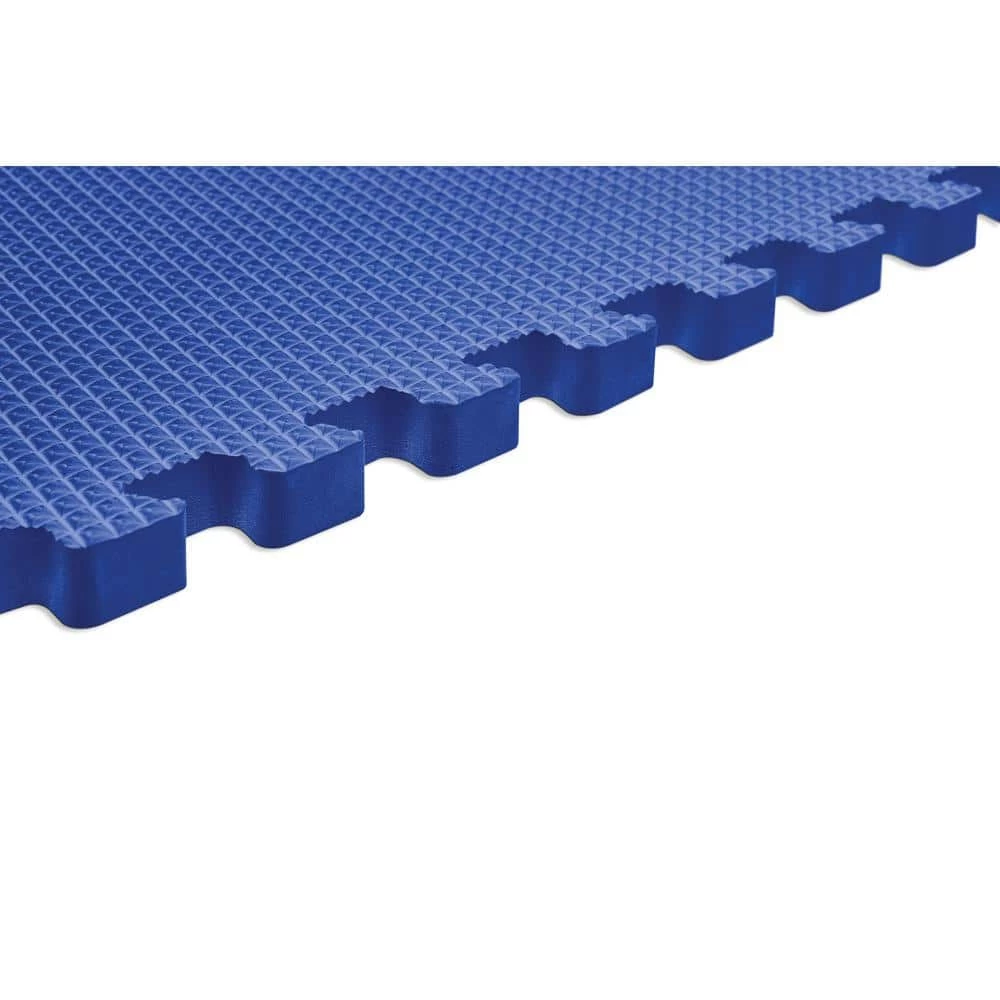 Solid Blue 24 in. x 24 in. EVA Foam Sport Interlocking Tiles by Norsk 5 Solid Blue 24 in. x 24 in. EVA Foam Sport Interlocking Tiles by Norsk - Image 3