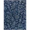 Space Rockets Blue/White 5 ft. x 7 ft. Area Rug by BALTA -Cheap BALTA || Norsk Store blue white balta kids rugs 3006737 64 1000