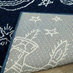 Space Rockets Blue/White 5 ft. x 7 ft. Area Rug by BALTA -Cheap BALTA || Norsk Store blue white balta kids rugs 3006737 c3 1000