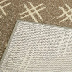 Powell Brown 8 ft. x 10 ft. Double Cross Area Rug by BALTA -Cheap BALTA || Norsk Store brown balta area rugs 3005823 c3 1000