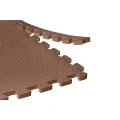 Brown 24 in. x 24 in. EVA Foam Non-Toxic Solid Color Interlocking Tiles (120 sq. ft. - 30 tiles) by Norsk -Cheap BALTA || Norsk Store brown norsk gym floor tiles 241047 5 a0 1000