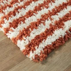 Hughes Burnt Orange 8 ft. x 10 ft. Striped Shag Area Rug by BALTA 10 Hughes Burnt Orange 8 ft. x 10 ft. Striped Shag Area Rug by BALTA -Cheap BALTA || Norsk Store burnt orange balta area rugs 3018977 4f 1000