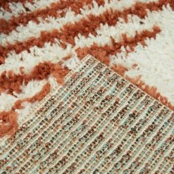 Hughes Burnt Orange 8 ft. x 10 ft. Striped Shag Area Rug by BALTA 9 Hughes Burnt Orange 8 ft. x 10 ft. Striped Shag Area Rug by BALTA -Cheap BALTA || Norsk Store burnt orange balta area rugs 3018977 c3 1000