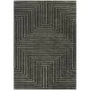 Carmody Charcoal 5 ft. x 7 ft. Modern Stripe Area Rug by BALTA
