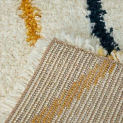 Mackenzie Cream 5 ft. x 7 ft. Striped Shag Area Rug by BALTA -Cheap BALTA || Norsk Store cream balta area rugs 3091665 c3 1000