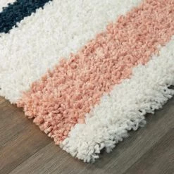 Westerson Cream 5 ft. x 7 ft. Striped Shag Area Rug by BALTA -Cheap BALTA || Norsk Store cream balta area rugs 3091713 4f 1000