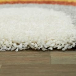 Double Rainbow Cream 5 ft. x 7 ft. Kids Area Rug by BALTA -Cheap BALTA || Norsk Store cream balta kids rugs 3091669 1f 1000