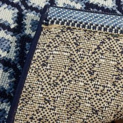 Fabien Dark Blue 8 ft. x 10 ft. Diamond Trellis Indoor/Outdoor Area Rug by BALTA -Cheap BALTA || Norsk Store dark blue balta outdoor rugs 3002155 c3 1000