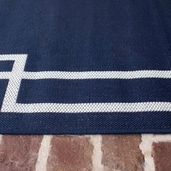Lyra Dark Blue 8 ft. x 10 ft. Indoor/Outdoor Area Rug by BALTA -Cheap BALTA || Norsk Store dark blue balta outdoor rugs 3003437 1f 1000