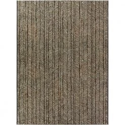 Yates Dark Brown 8 ft. x 10 ft. Contemporary Indoor/Outdoor Area Rug by BALTA