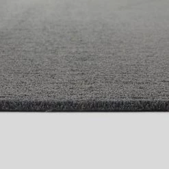 Elsie Dark Grey 4 ft. 7 in. x 6 ft. 7 in. Solid Area Rug by BALTA -Cheap BALTA || Norsk Store dark grey balta area rugs 3007718 1f 1000