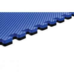 Dazzling Blue/Black 24 in. x 24 in. EVA Foam Truly Reversible Sport MMA Interlocking Tile (12-Tile) by Norsk -Cheap BALTA || Norsk Store dazzling blue black norsk gym floor tiles 240179 3 a0 1000